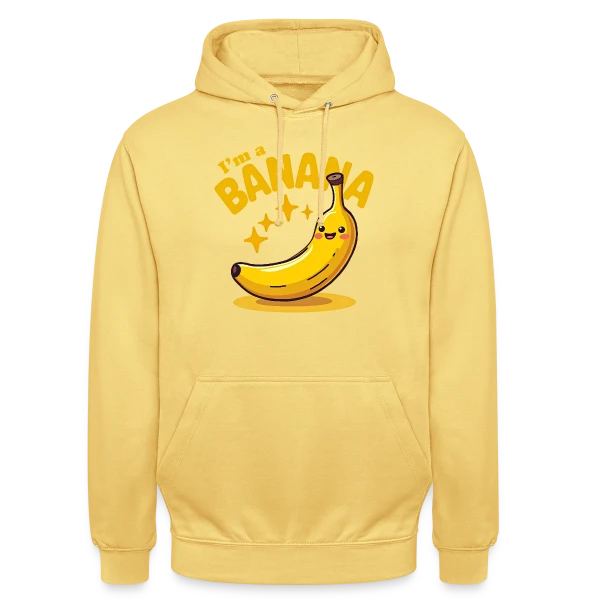Humour Banane - Costume Carnaval & Fête sur Sweat-shirt à capuche unisexe