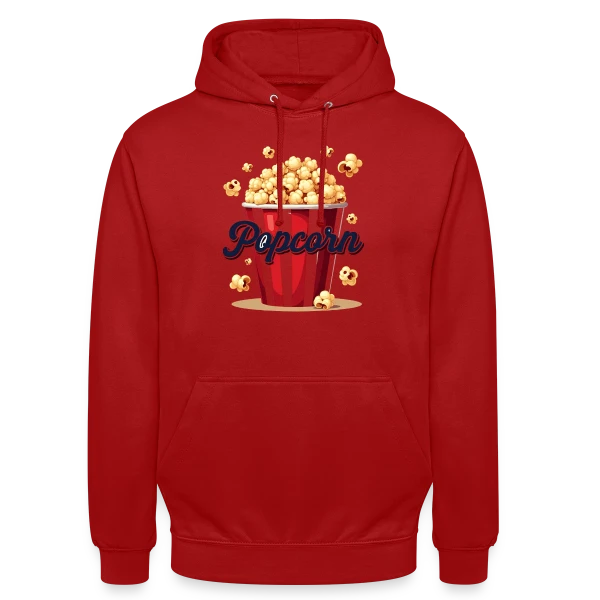 Design Popcorn Festif - Costume Carnaval sur Sweat-shirt à capuche unisexe