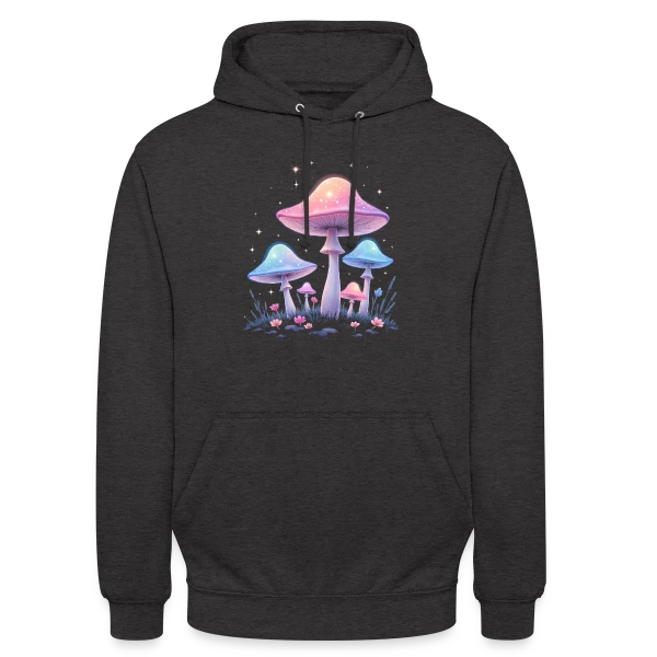 Champignons Magiques - Art Mystique de la Forêt sur Sweat-shirt à capuche unisexe