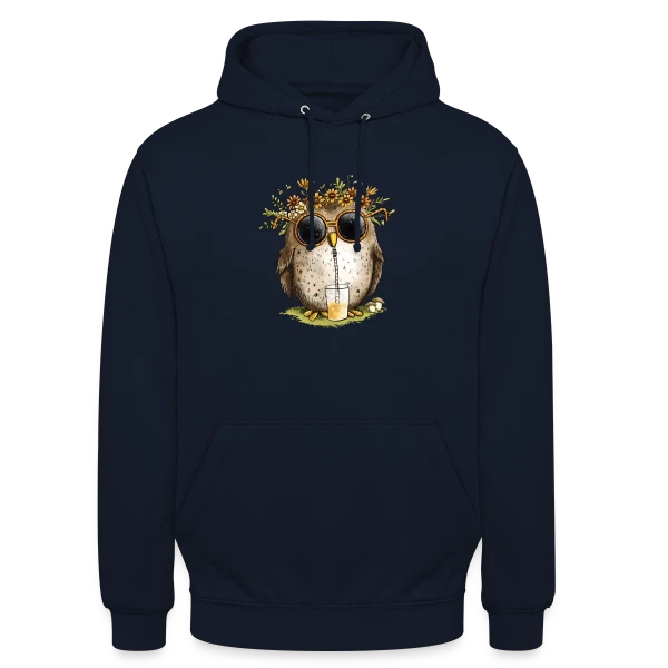 Chouette Cool et Limonade sur Sweat-shirt à capuche unisexe
