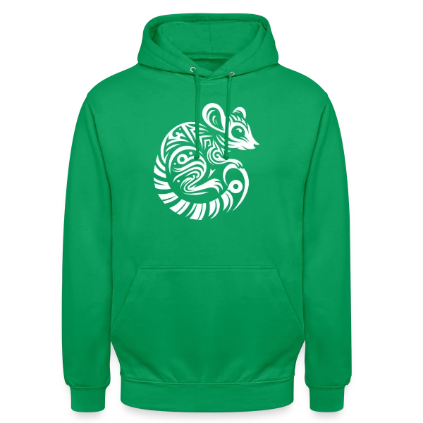 Lémurien Tribal : Esprit de Madagascar sur Sweat-shirt à capuche unisexe