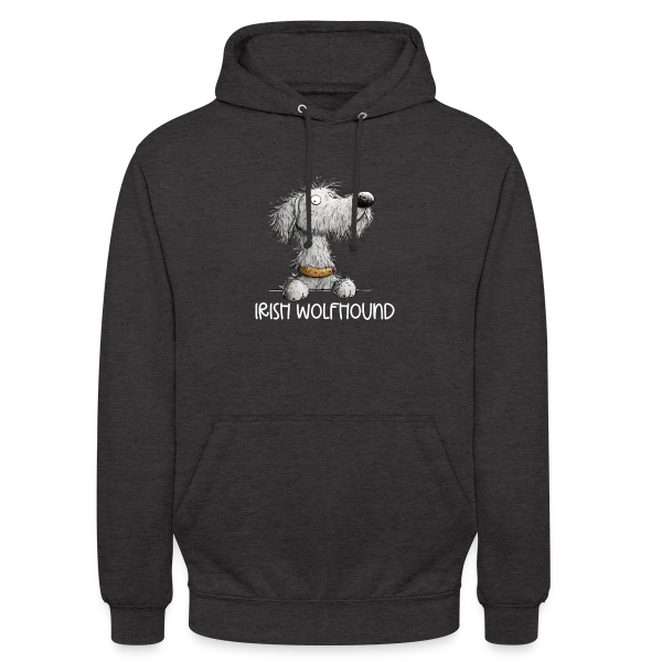 Chien Cartoon Lévrier Irlandais - Envie de promenade sur Sweat-shirt à capuche unisexe