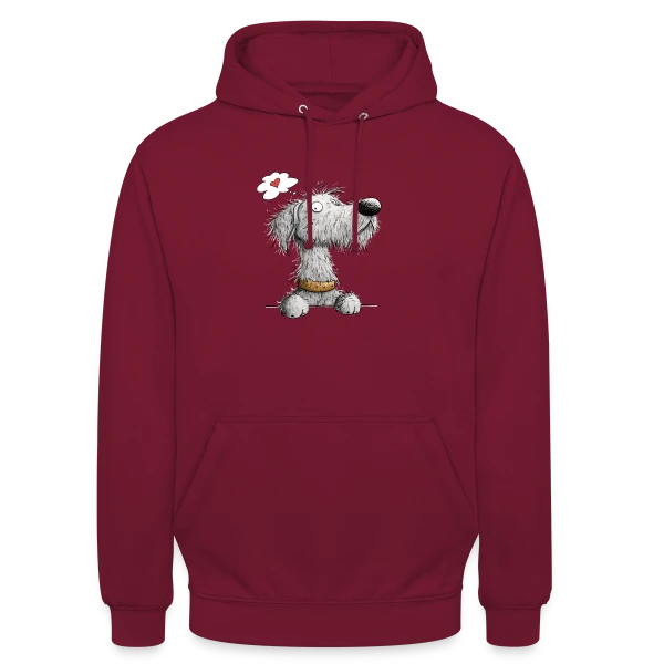 Lévrier Irlandais - Cartoon chien de race sur Sweat-shirt à capuche unisexe