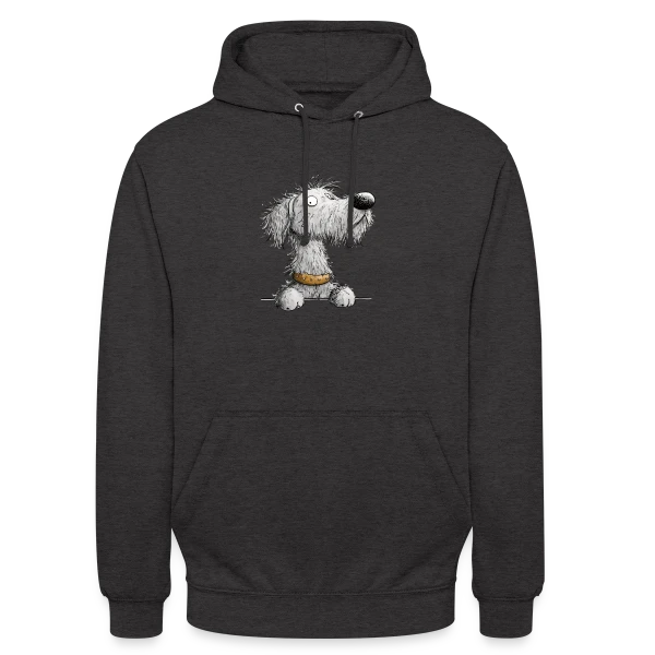 Lévrier Irlandais - Cartoon chien pour la promenade sur Sweat-shirt à capuche unisexe