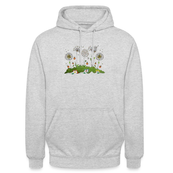 Éclat Floral sur Sweat-shirt à capuche unisexe
