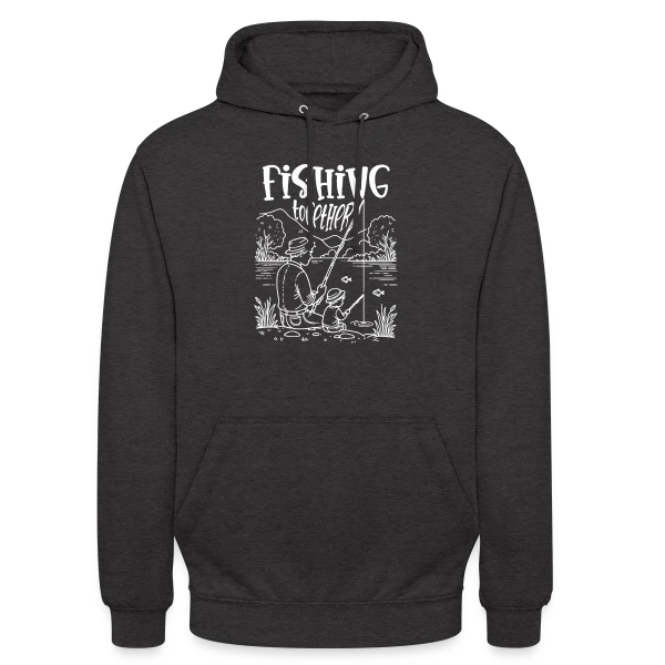 Pêche Père Fils : Amour & Passion Partagée sur Sweat-shirt à capuche unisexe