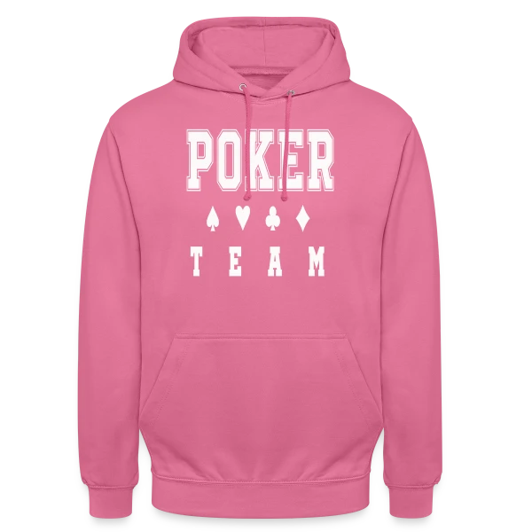 poker team sur Sweat-shirt à capuche unisexe