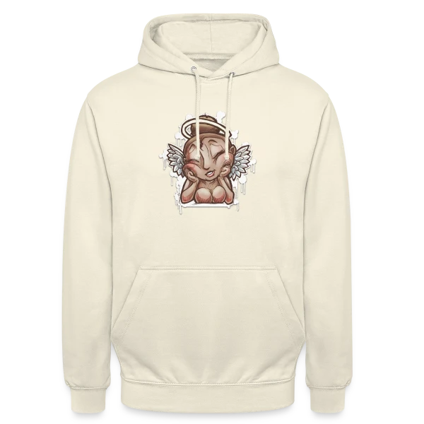 Ange Bulle Fantaisie sur Sweat-shirt à capuche unisexe