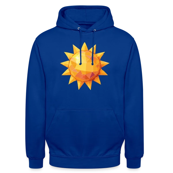 Soleil Radieux sur Sweat-shirt à capuche unisexe