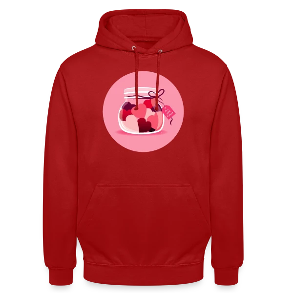 Une Dose d'Amour sur Sweat-shirt à capuche unisexe