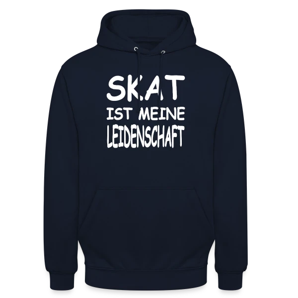 Skat: Le Jeu de Cartes sur Sweat-shirt à capuche unisexe