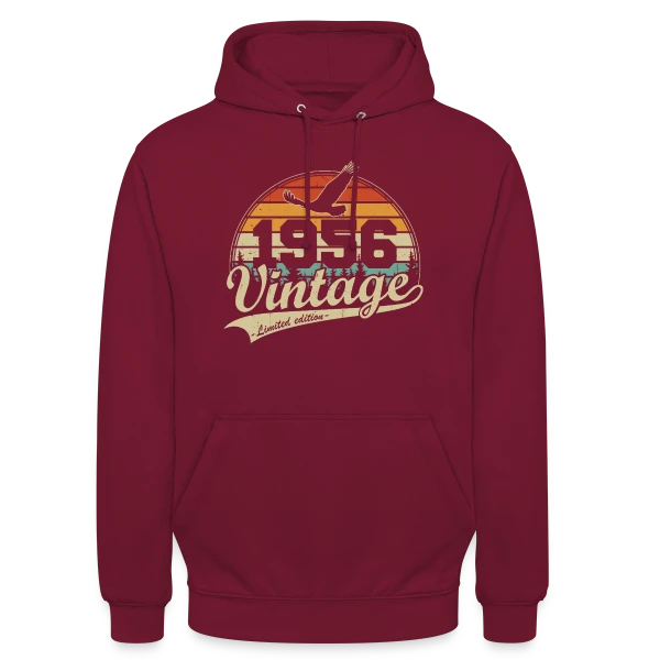 Aigle Vintage 1956 sur Sweat-shirt à capuche unisexe