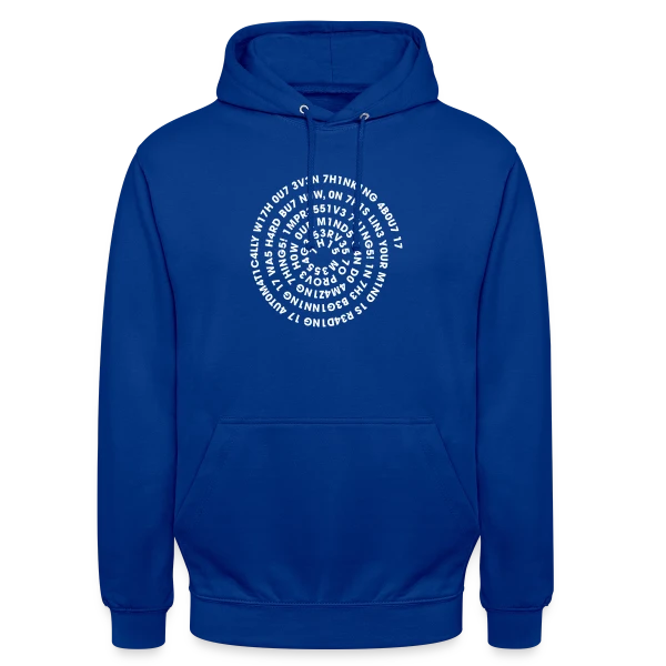 Leetspeak Flex Spiral - Code & Geek sur Sweat-shirt à capuche unisexe