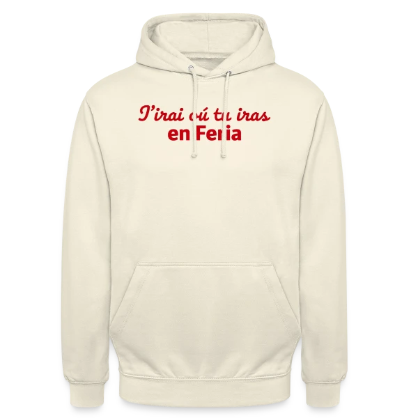 Esprit Feria Festive sur Sweat-shirt à capuche unisexe