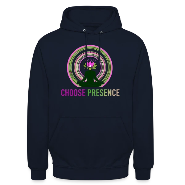 Choisissez la Présence sur Sweat-shirt à capuche unisexe