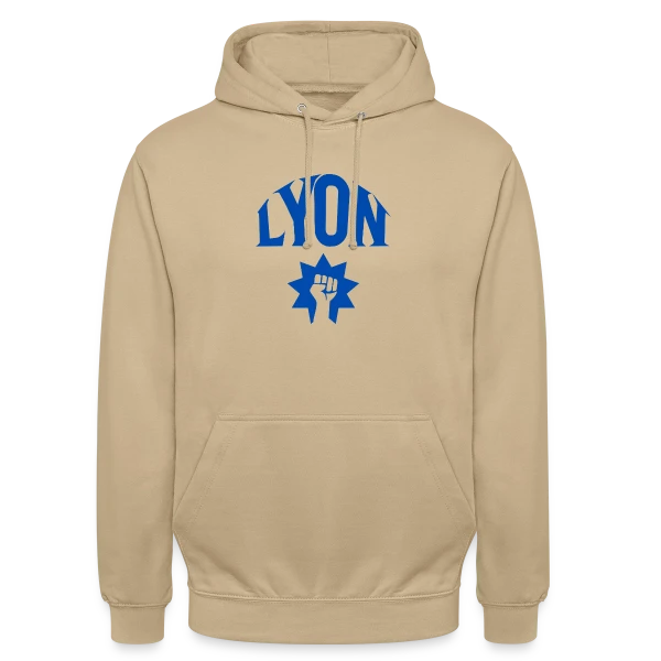 Lyon Force Citoyenne sur Sweat-shirt à capuche unisexe