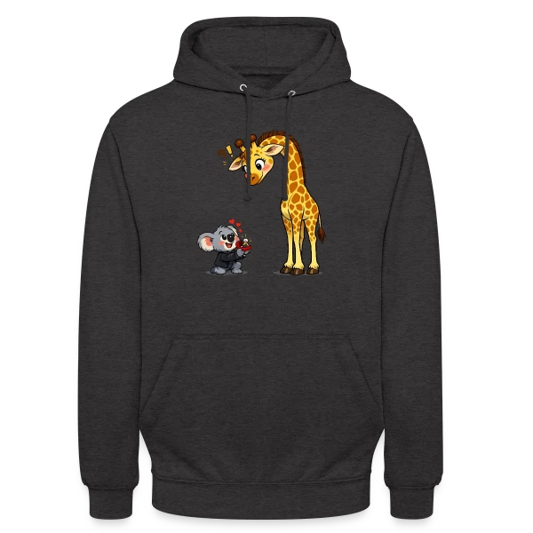 Création IA Abstraite sur Sweat-shirt à capuche unisexe
