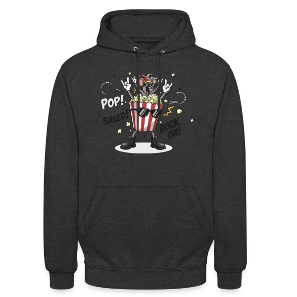 Design Énergique et Abstrait sur Sweat-shirt à capuche unisexe