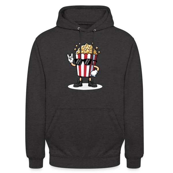 Motif Géométrique Contemporain sur Sweat-shirt à capuche unisexe