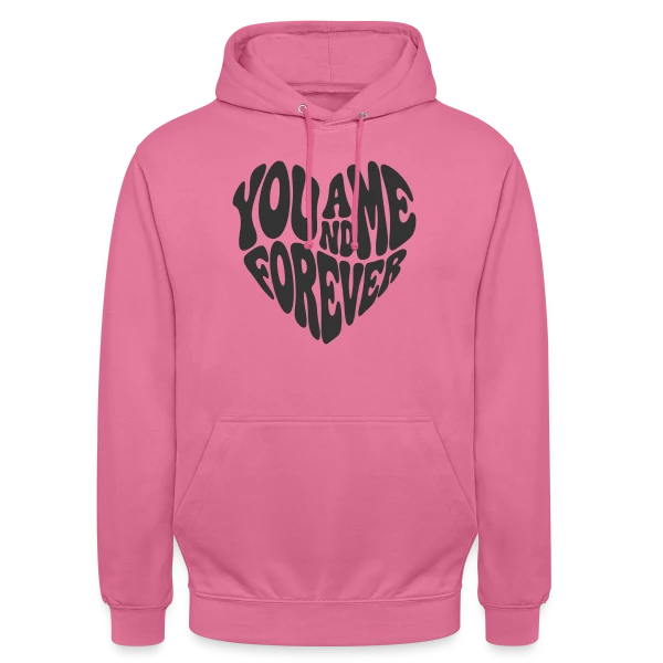 Cœur Amour Infini sur Sweat-shirt à capuche unisexe