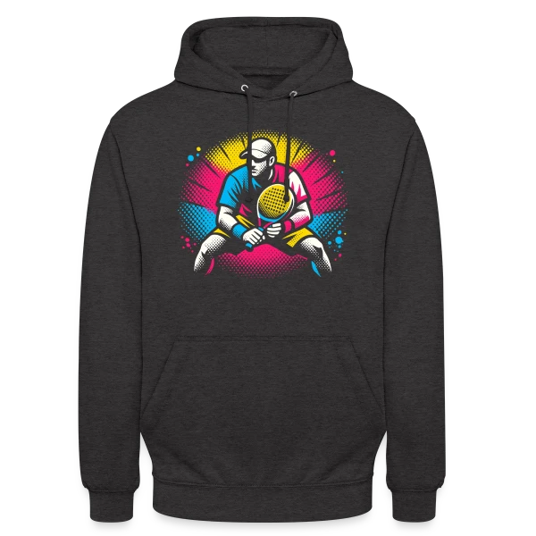 Formes et Mouvement Abstrait sur Sweat-shirt à capuche unisexe