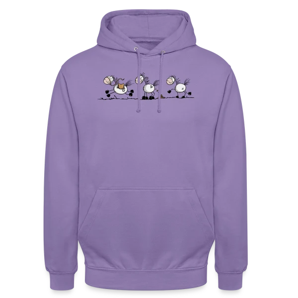 Poney Farceur sur Sweat-shirt à capuche unisexe