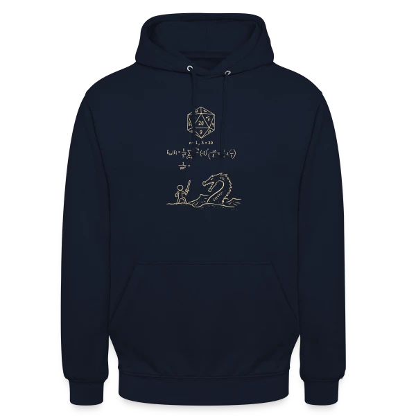 S-20_2 - Design Minimaliste Geek sur Sweat-shirt à capuche unisexe