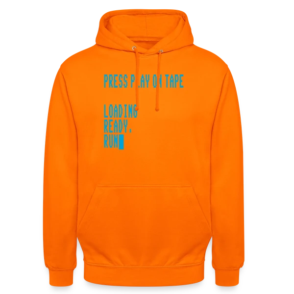 Press Play on Tape - Ordinateur Rétro C64 sur Sweat-shirt à capuche unisexe