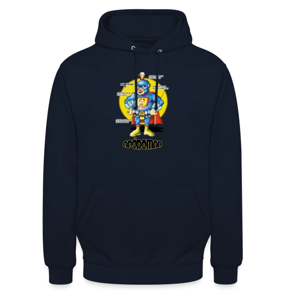 Apéro Man : Le Héros sur Sweat-shirt à capuche unisexe