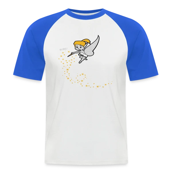 Fée Céleste sur T-shirt baseball manches courtes Homme