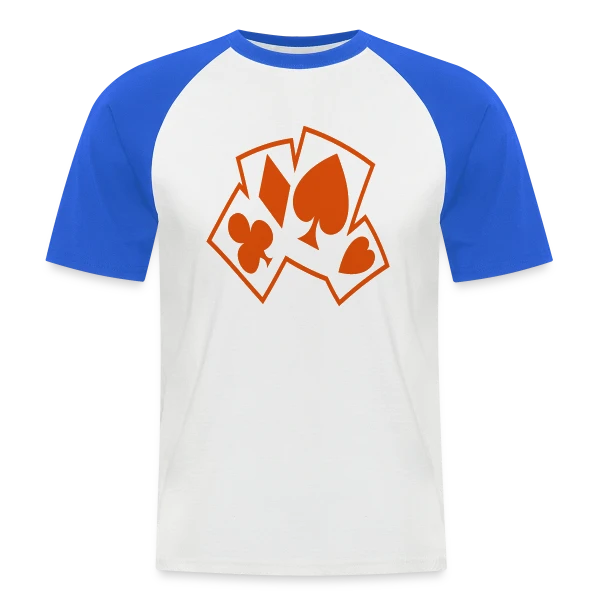 As du Poker : Maître des Cartes sur T-shirt baseball manches courtes Homme