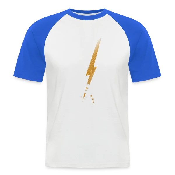 Symphonie Orageuse sur T-shirt baseball manches courtes Homme