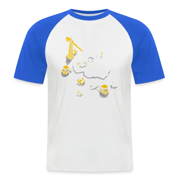 Chantier de la Mémoire sur T-shirt baseball manches courtes Homme