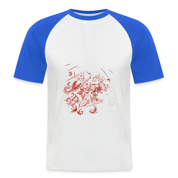 RoBat: Le Vampire Mécanique sur T-shirt baseball manches courtes Homme