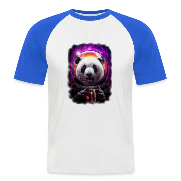 Pandanaut : L'Aventure Spatiale du Panda sur T-shirt baseball manches courtes Homme