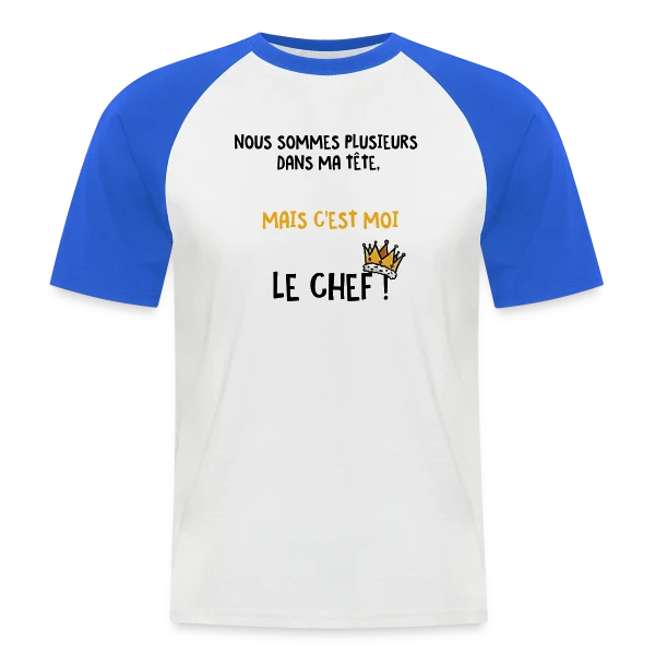 Esprit Éclaté sur T-shirt baseball manches courtes Homme