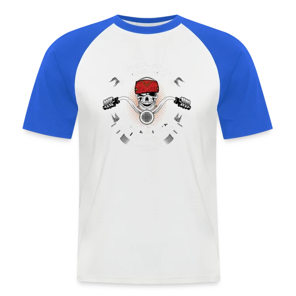 Reine de la Route sur T-shirt baseball manches courtes Homme
