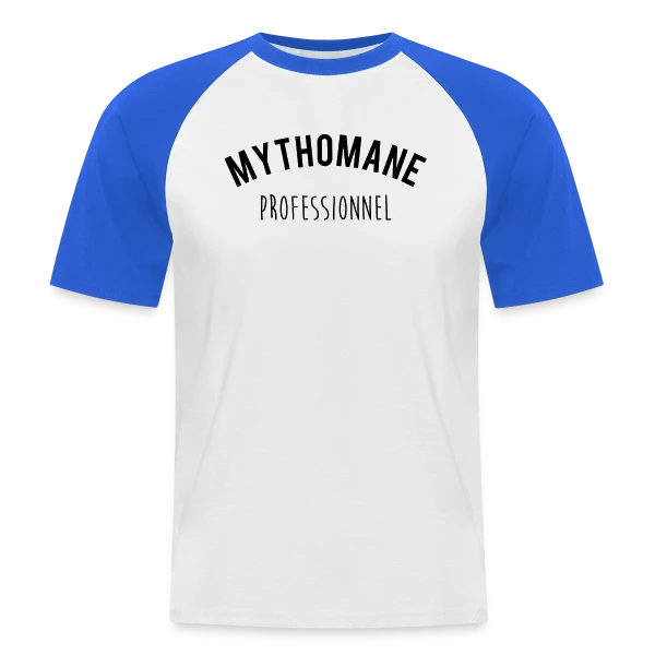 Maître Mythomane sur T-shirt baseball manches courtes Homme