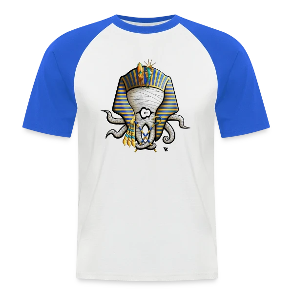 Poulpankhamon sur T-shirt baseball manches courtes Homme