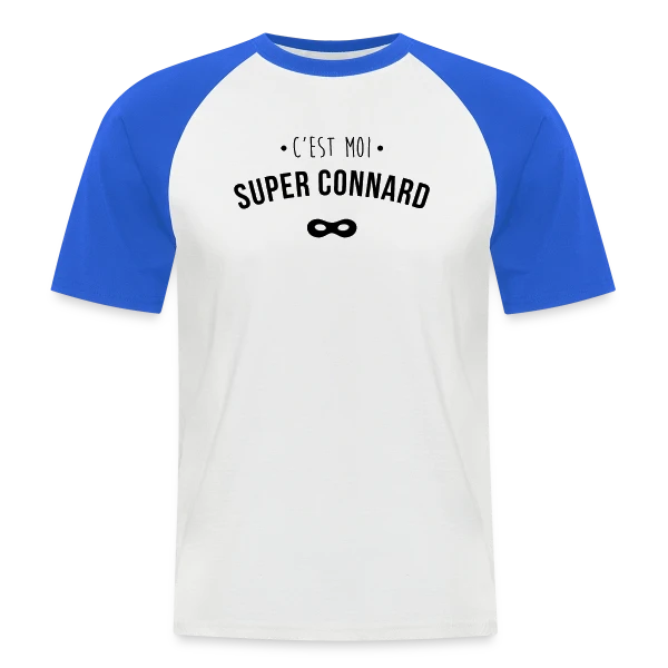 Grand Taquin : Humour et Style Décalé sur T-shirt baseball manches courtes Homme