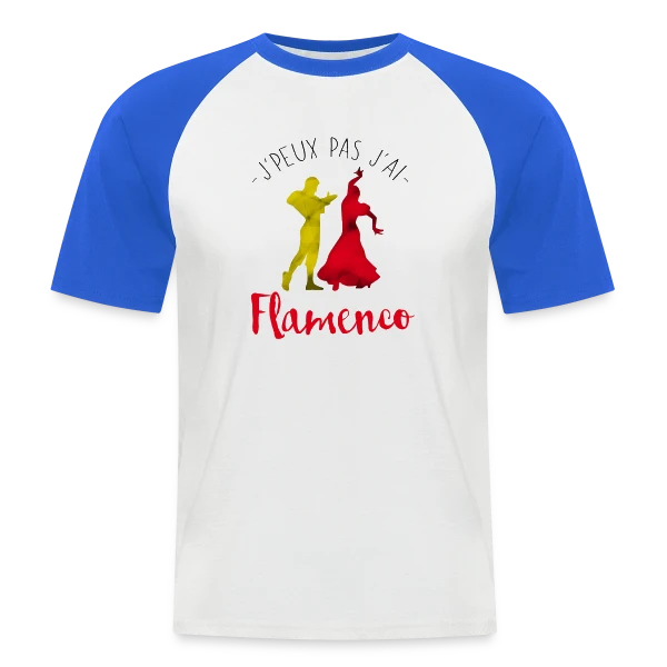 J'peux pas j'ai Flamenco sur T-shirt baseball manches courtes Homme