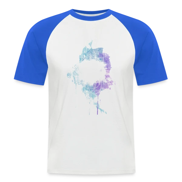 Mandala Solstice d'Été Lumineux sur T-shirt baseball manches courtes Homme