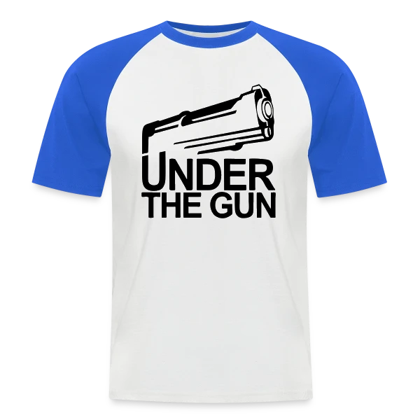 Poker: Under the Gun - Le Choix du Joueur sur T-shirt baseball manches courtes Homme