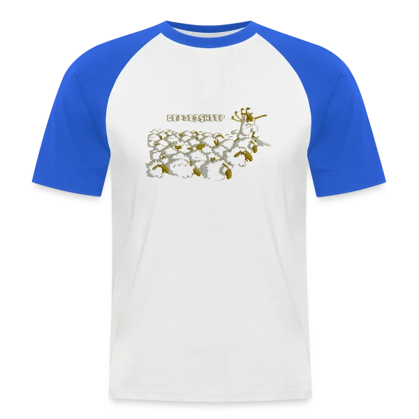 Le Mouton Leader sur T-shirt baseball manches courtes Homme