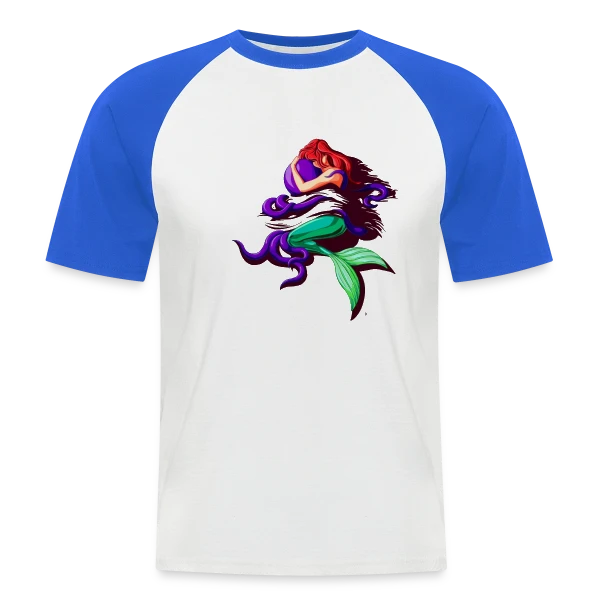 Rêve de Femme de Pêcheur sur T-shirt baseball manches courtes Homme