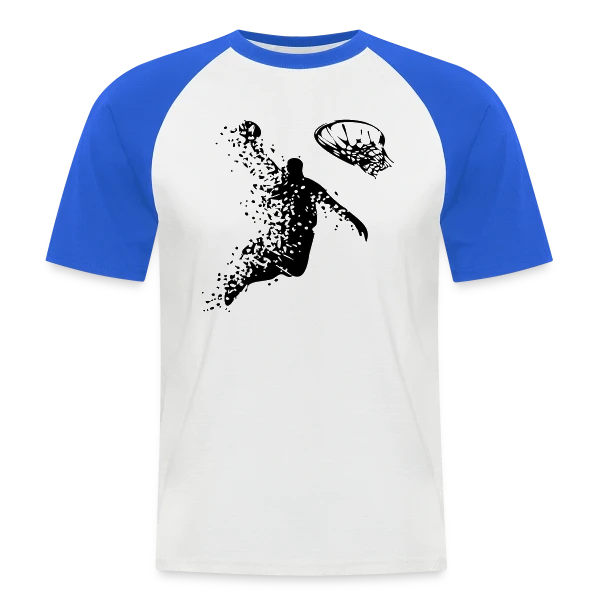 Passion Basketball : Le Donqueo sur T-shirt baseball manches courtes Homme