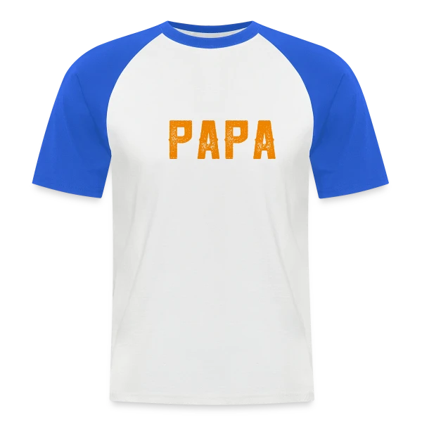 Je Suis un Papa Célibataire et Je Déchire ! sur T-shirt baseball manches courtes Homme
