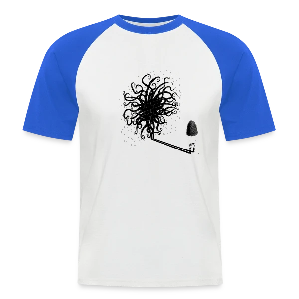 Maman, je suis le Kraken ! sur T-shirt baseball manches courtes Homme