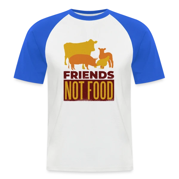 Amis des Animaux sur T-shirt baseball manches courtes Homme