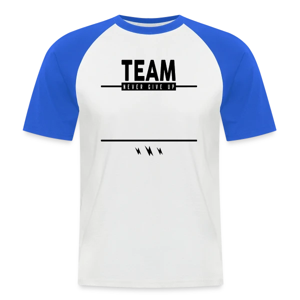 Équipe Personnalisable : Créez Votre Identité ! sur T-shirt baseball manches courtes Homme